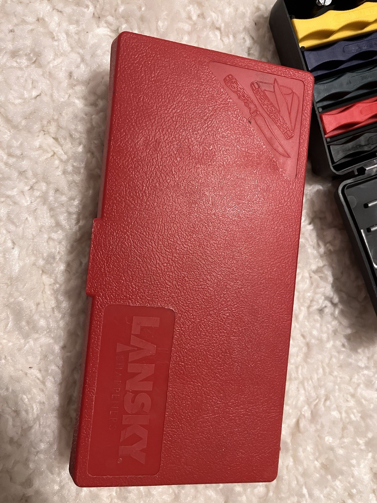 Lansky Knife Sharpening System Kit with Stones & Case