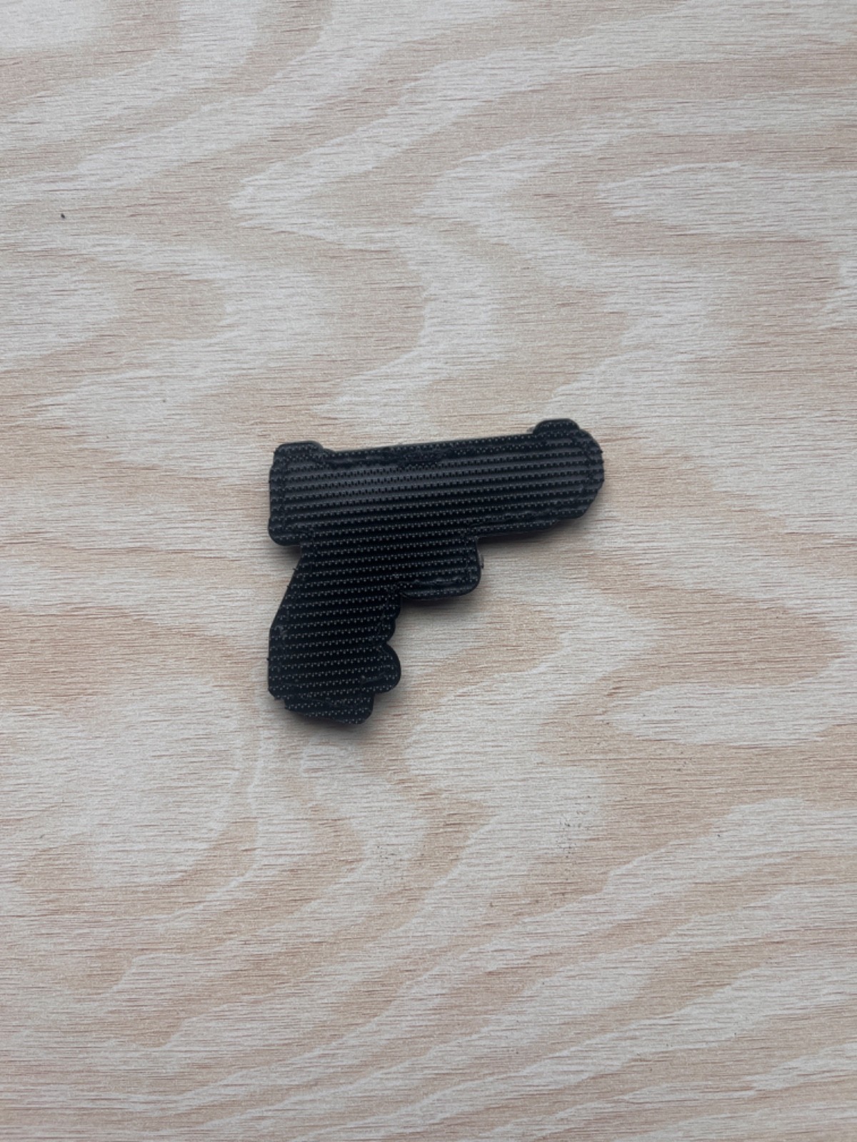 Custom Slide Serrated Glock Patch Silhouette Hook And Loop PVC Premium Patches