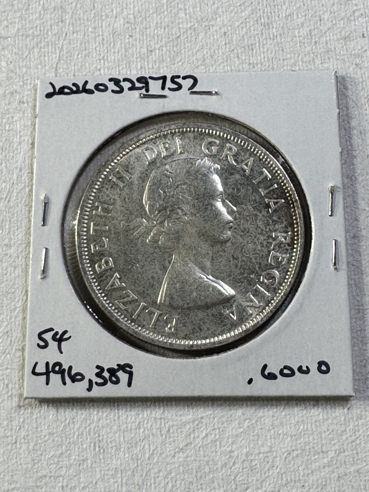 1957 Canada $1 Silver Coin Low Mintage