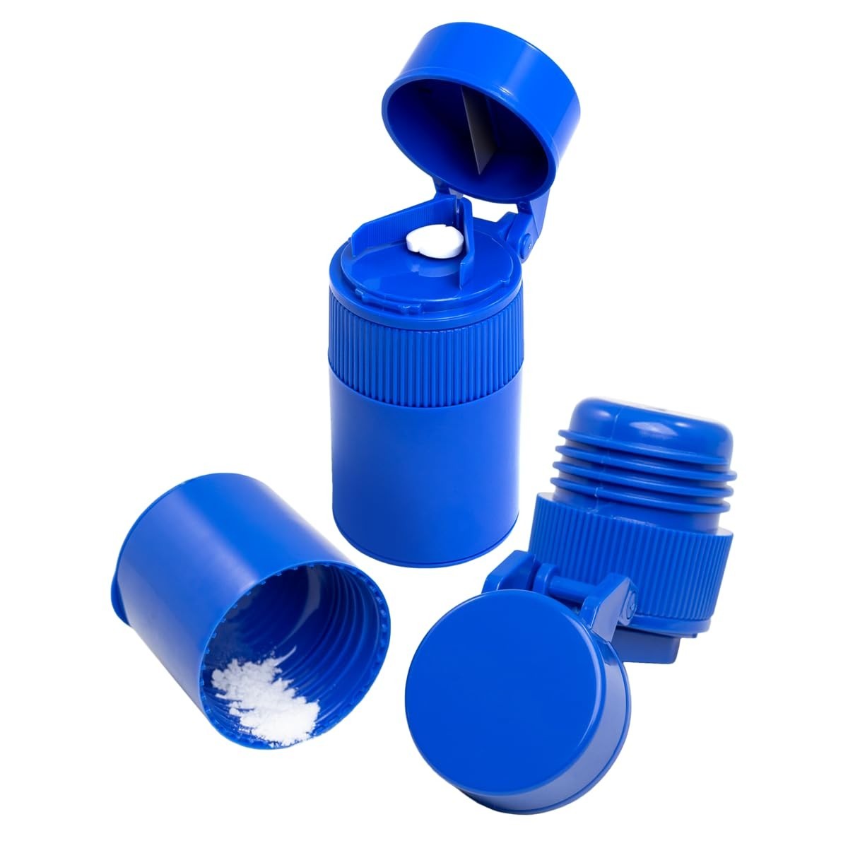 3 Compartment Pill Crusher, Cutter and Grinder, Daily Usage, Safely Cut Pills, V
