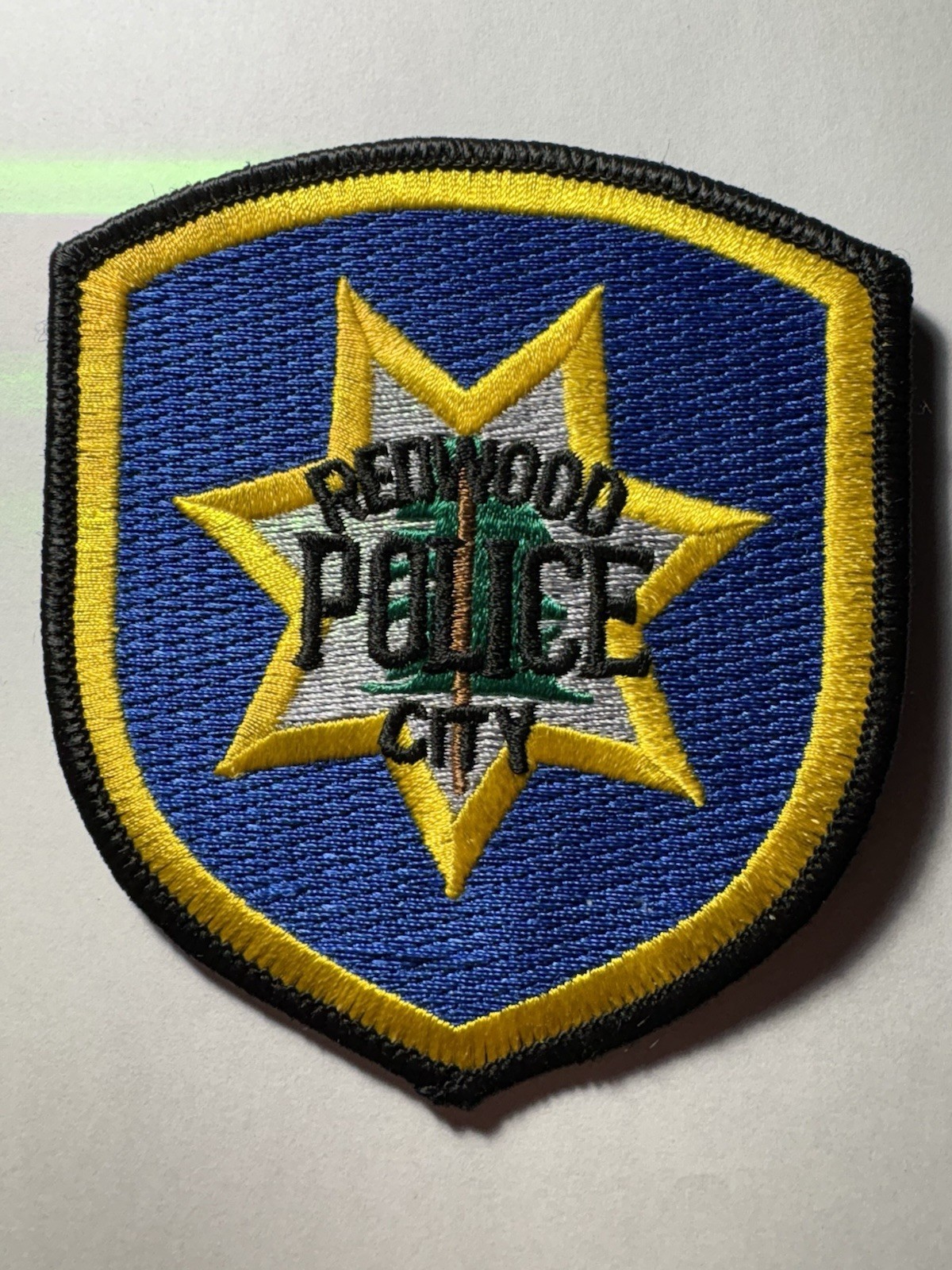 Redwood California Police Patch