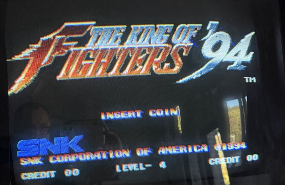 King of Fighters (KOF) 94 NEO GEO MVS Cartridge, Shockbox and Artwork Tested