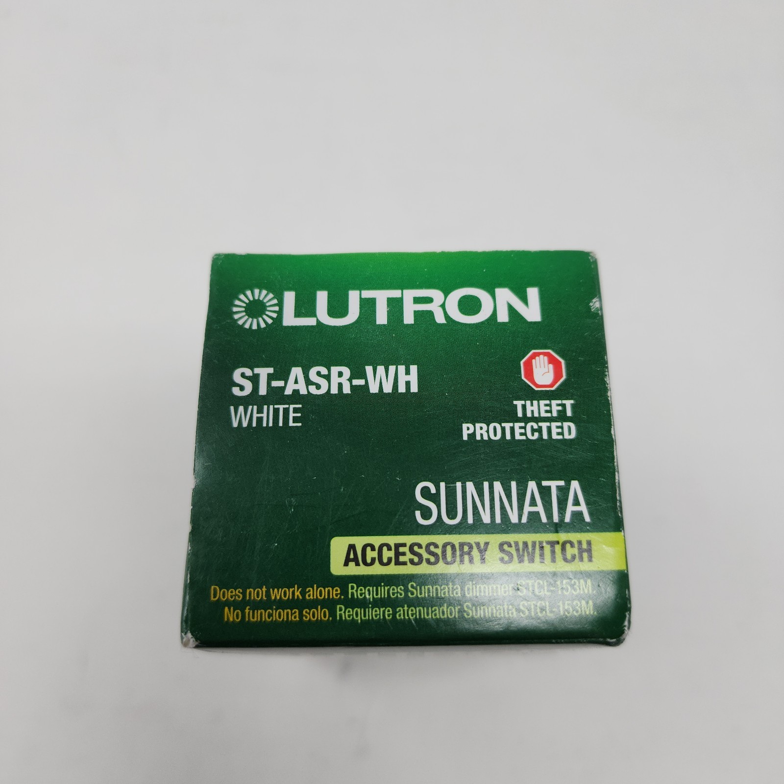 New Lutron Sunnata ST-ASR-WH Accessory Switch White