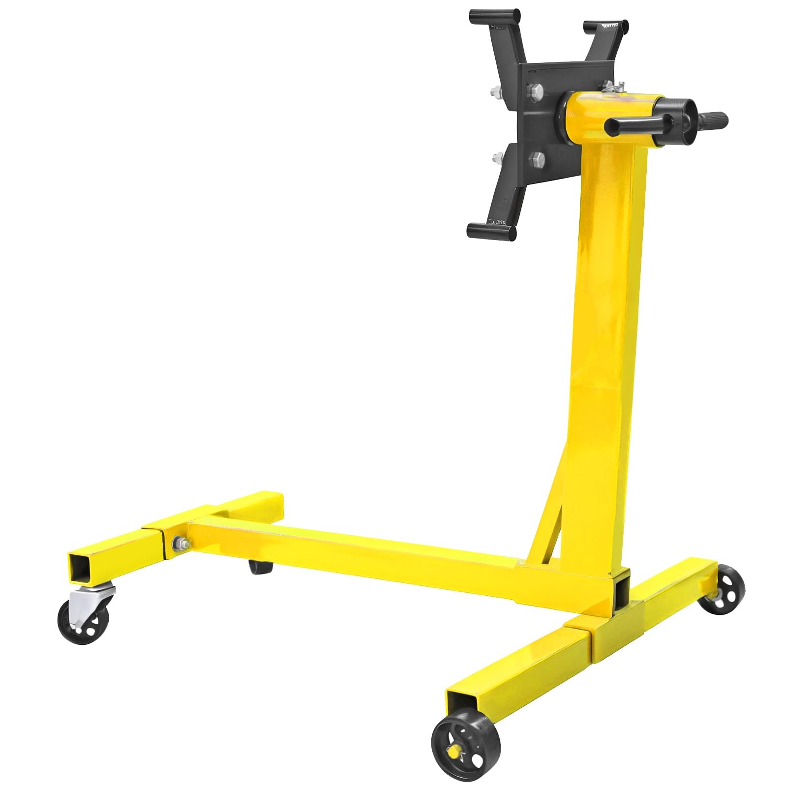YELLOW JACKET Engine Stand, 1/2 Ton (1,000 lb) Capacity,360-Degree Rotating