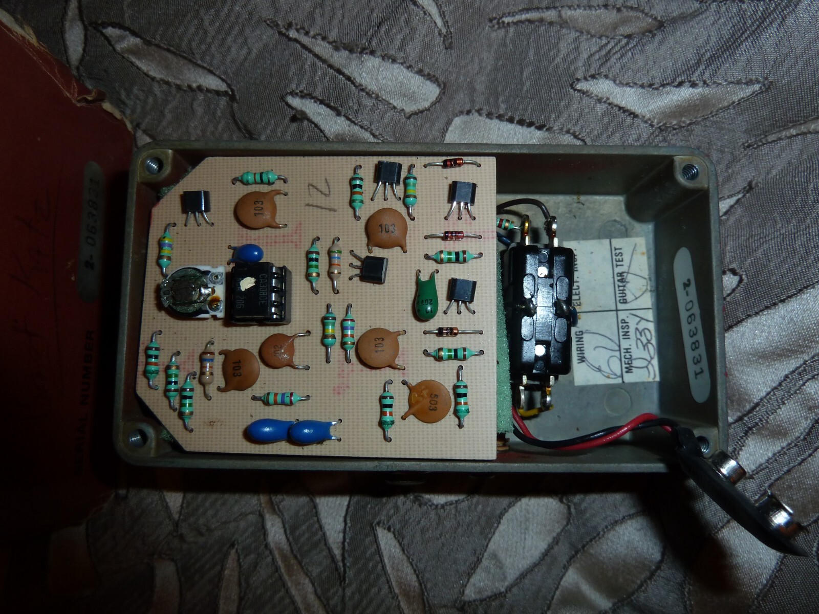 1981 MXR Red Dyna Comp Guitar Effects Pedal