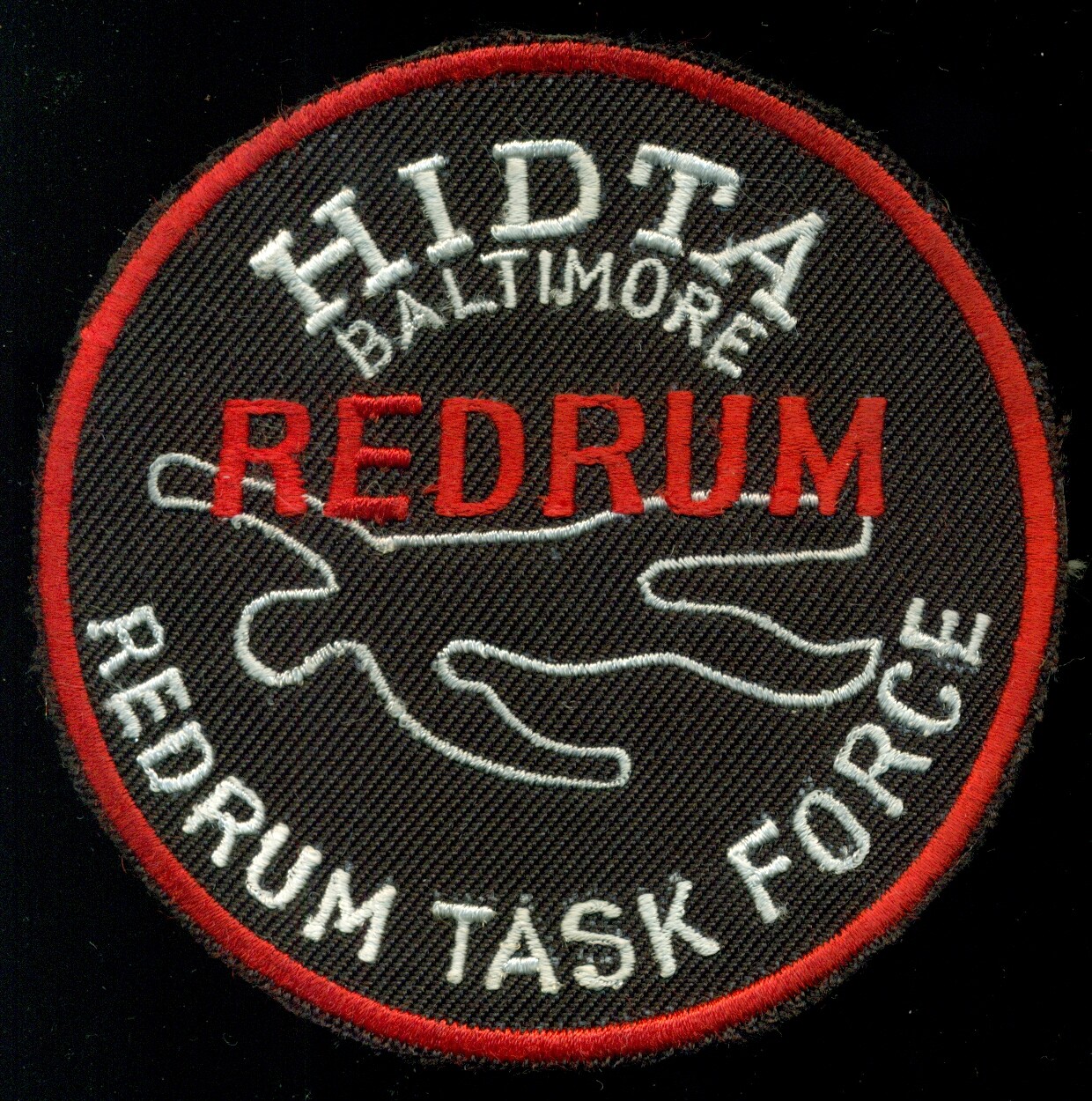 DEA Redrum Baltimore Hidta Task Force Group Police Patch AA