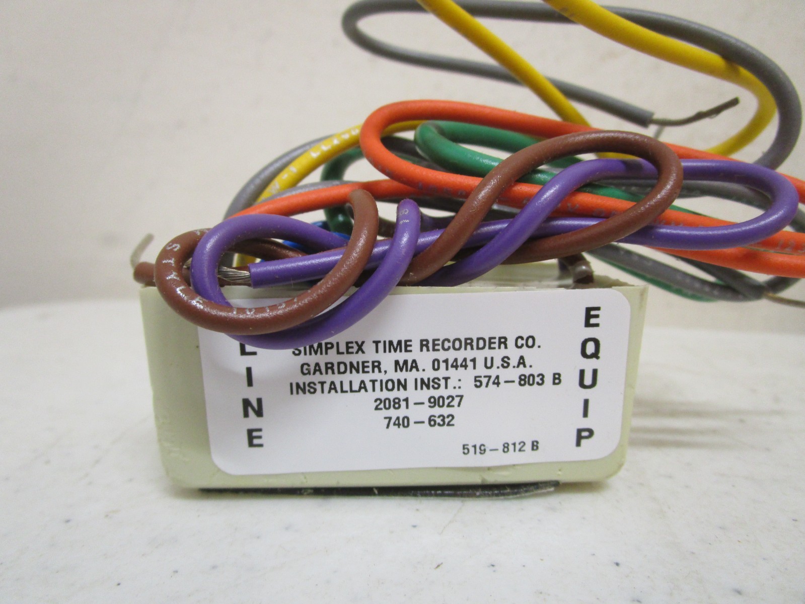 NEW SIMPLEX 2081-9027 CIRCUIT PROTECTOR 740-632