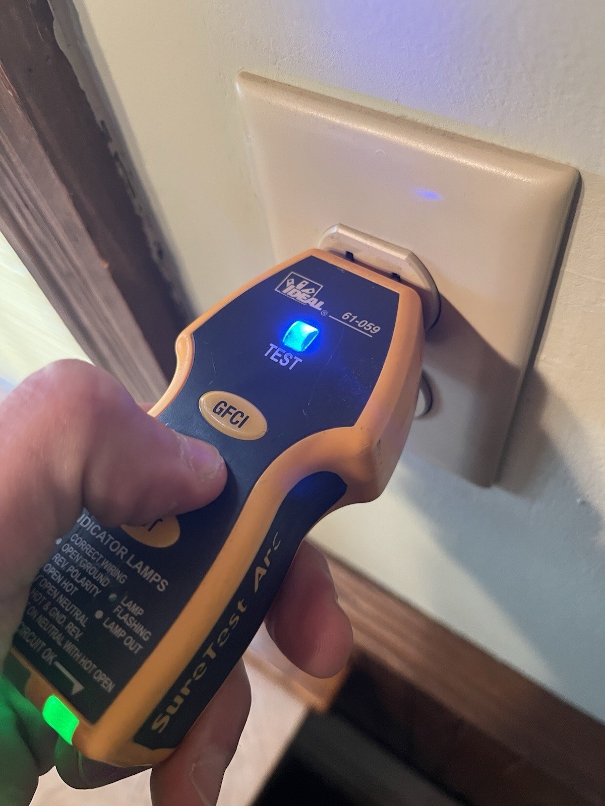 Ideal 61-059 GFCI AFCI Circuit Tester / Voltage Continuity Tester