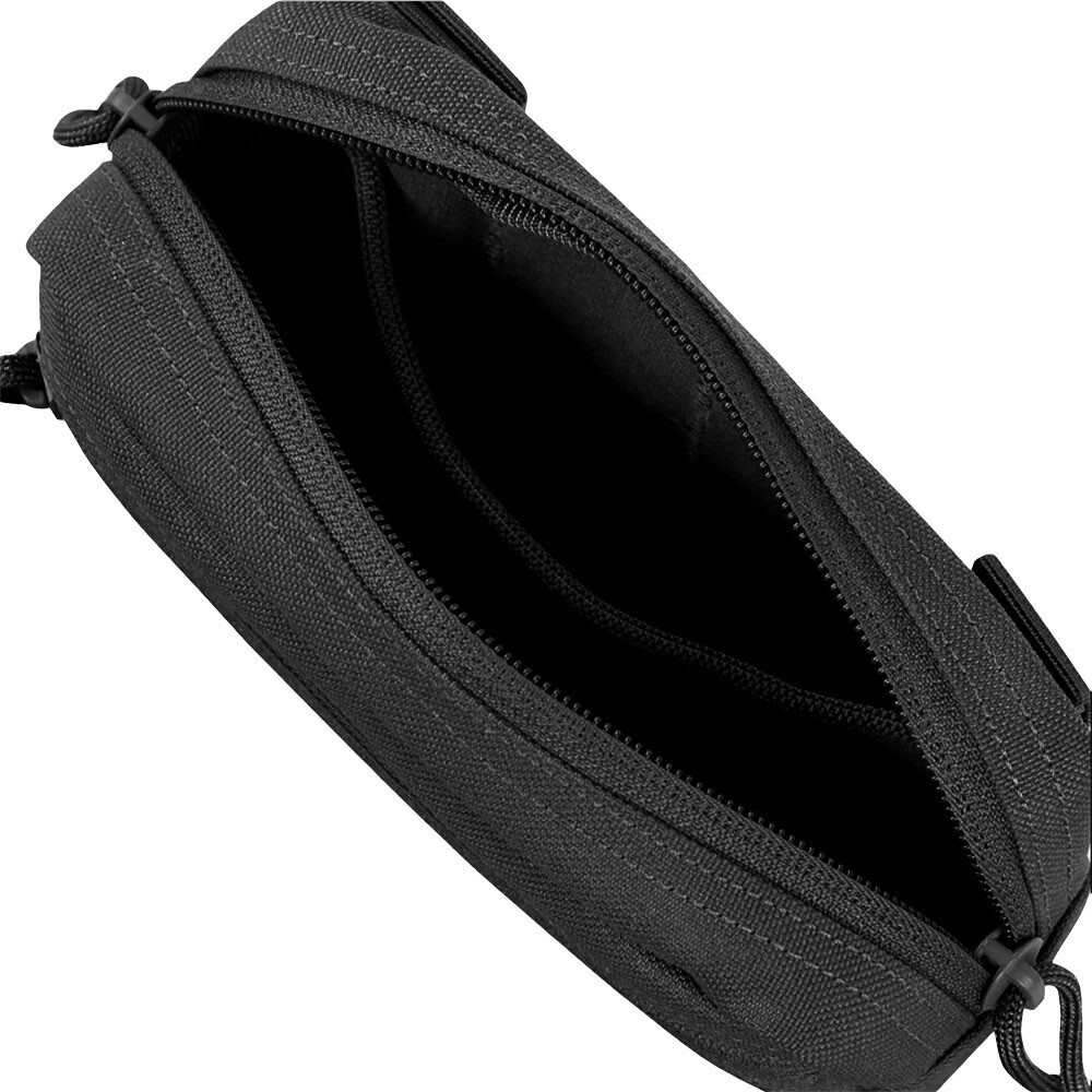 BLACK MOLLE PALS Tactical Compact Utility Tool Hook Loop Panel Pouch