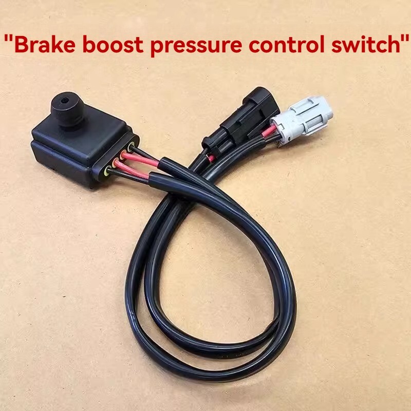 Electric vehicle car vacuum pump controller brake booster pressure switch sensor