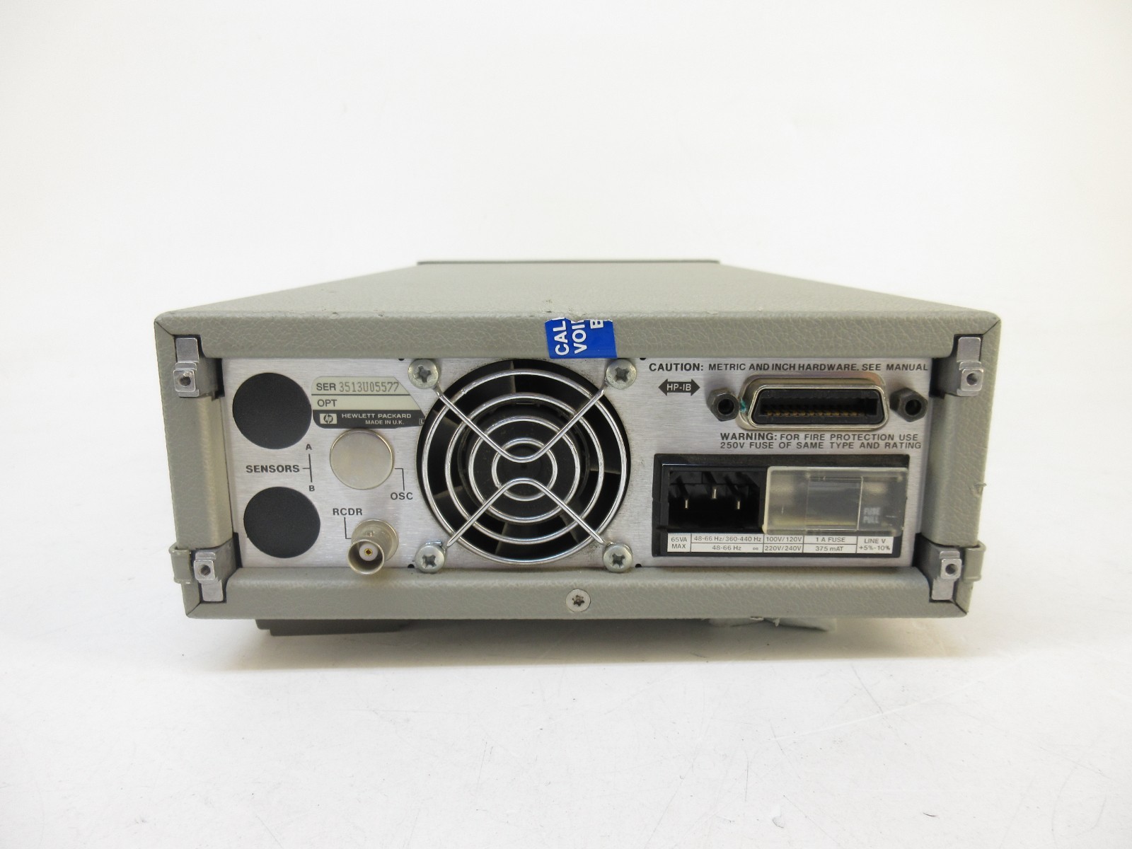 Hewlett Packard HP 438A Power Meter Unit - Error 31