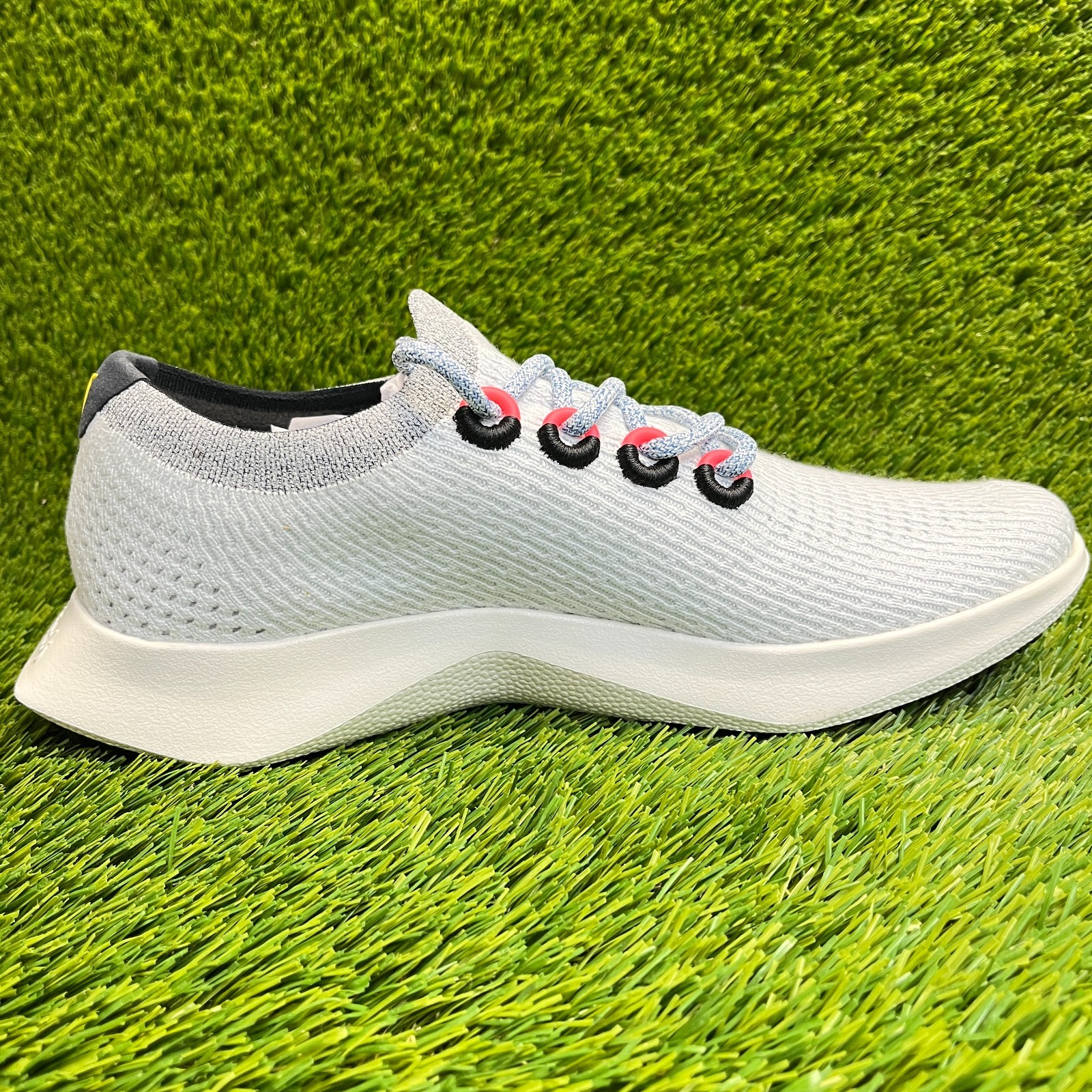 Allbirds Tree Dasher 2 Mens Size 10 Blizzard White Black Running Shoes Sneakers