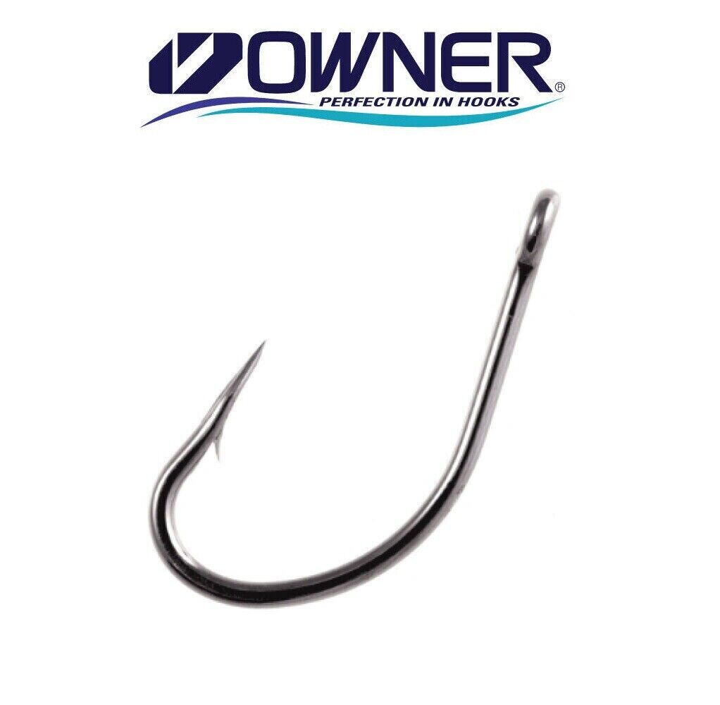 Owner Flyliner Live Bait Hook 5106 Black Chrome Big Game Saltwater Select Size