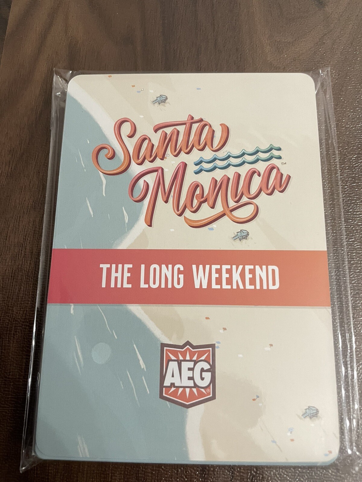 Santa Monica Board Game Promos Mini Micro Expansion / The Long Weekend / AEG