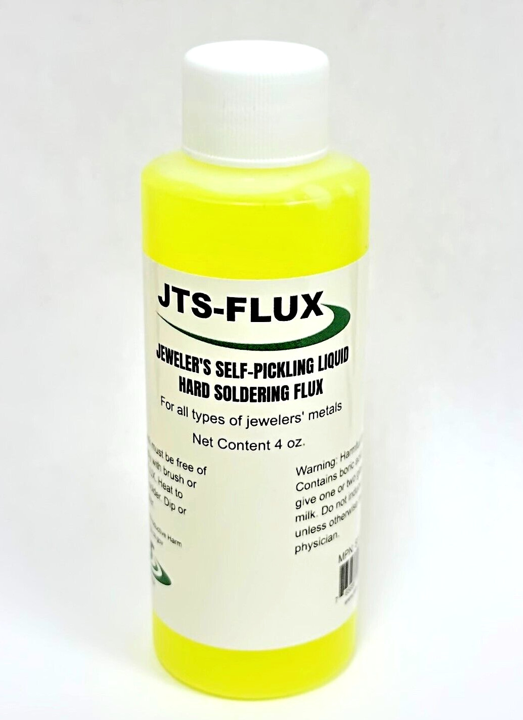 JTS-FLUX Self Pickling Flux Gold Silver Jewelry Hard Soldering 4oz USA