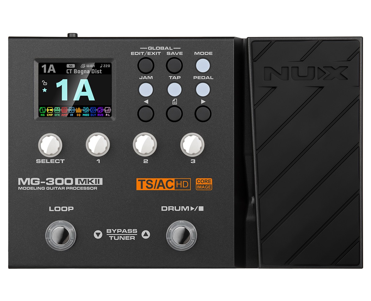 NUX MG-300MKII Multi-Effects and Amp Modeler Pedal