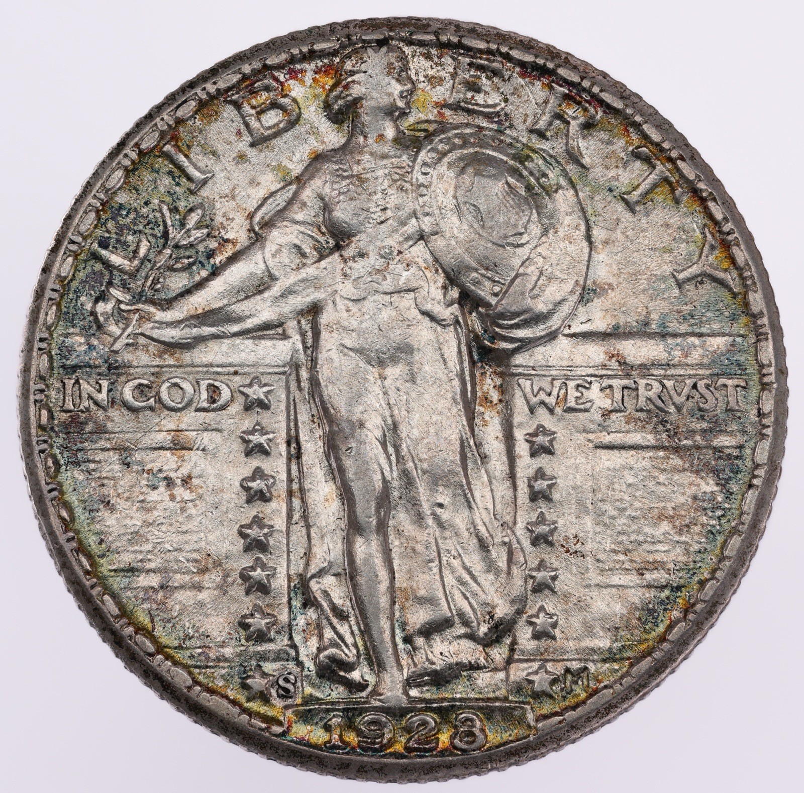 1928-S Standing Liberty Quarter (B4022)