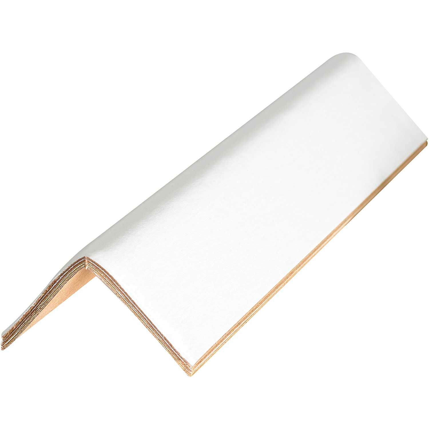 Global Industrial Medium Duty Edge Protectors 3"W x 3"D x 40"L White Lot of 1600