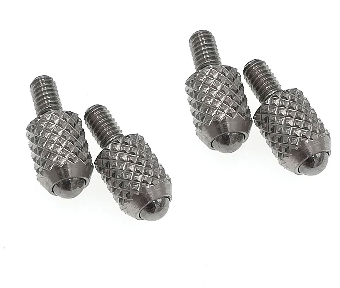 4Pcs Carbide Ball Point Contact Point For Drop Indicator Depth Gauge M2.5 Thread