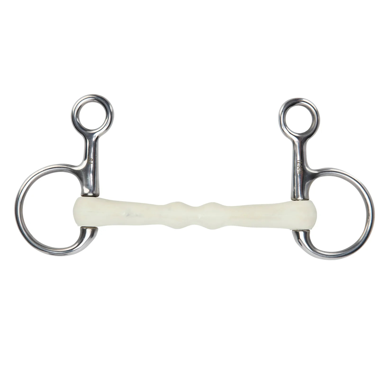 Shires Equikind Softie Hanging Cheek Mullen Mouth Horse Bit - Soft Synthetic -