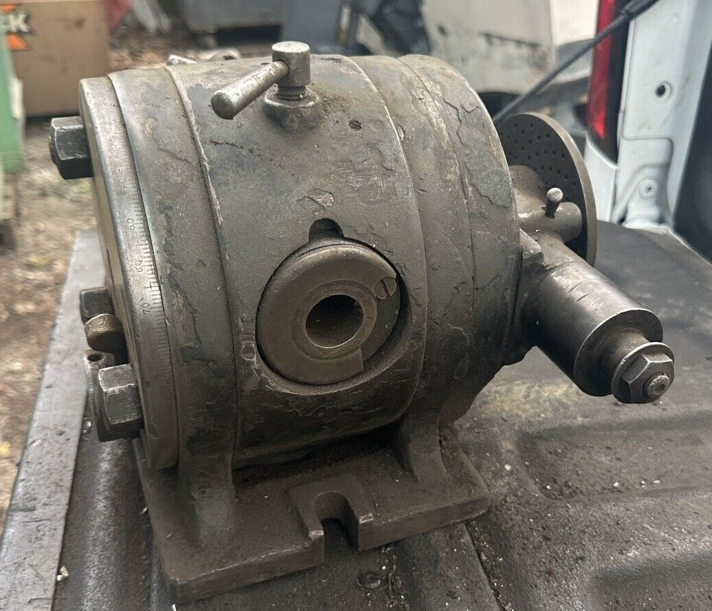 11" Dividing Head Incomplete Gear / Handle Driven Milling Machine Tool Accessory