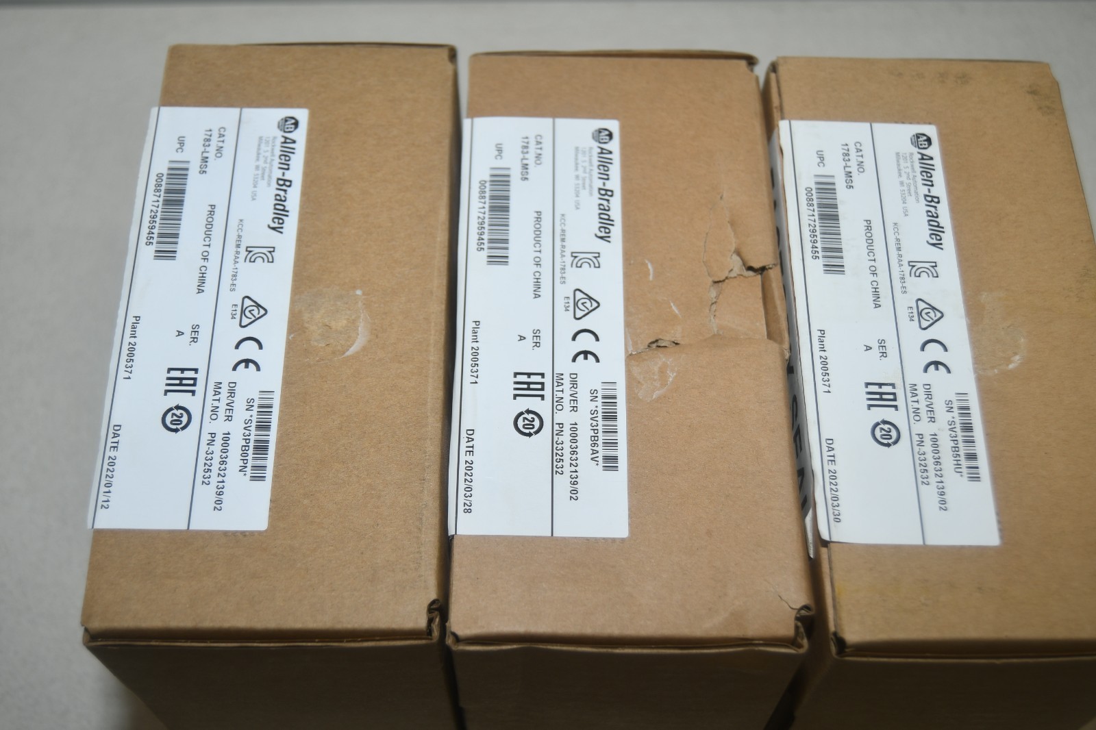 ^ AB 1783-LMS5 Stratix 2500 Lightly Managed Ethernet Switch Module #X8447