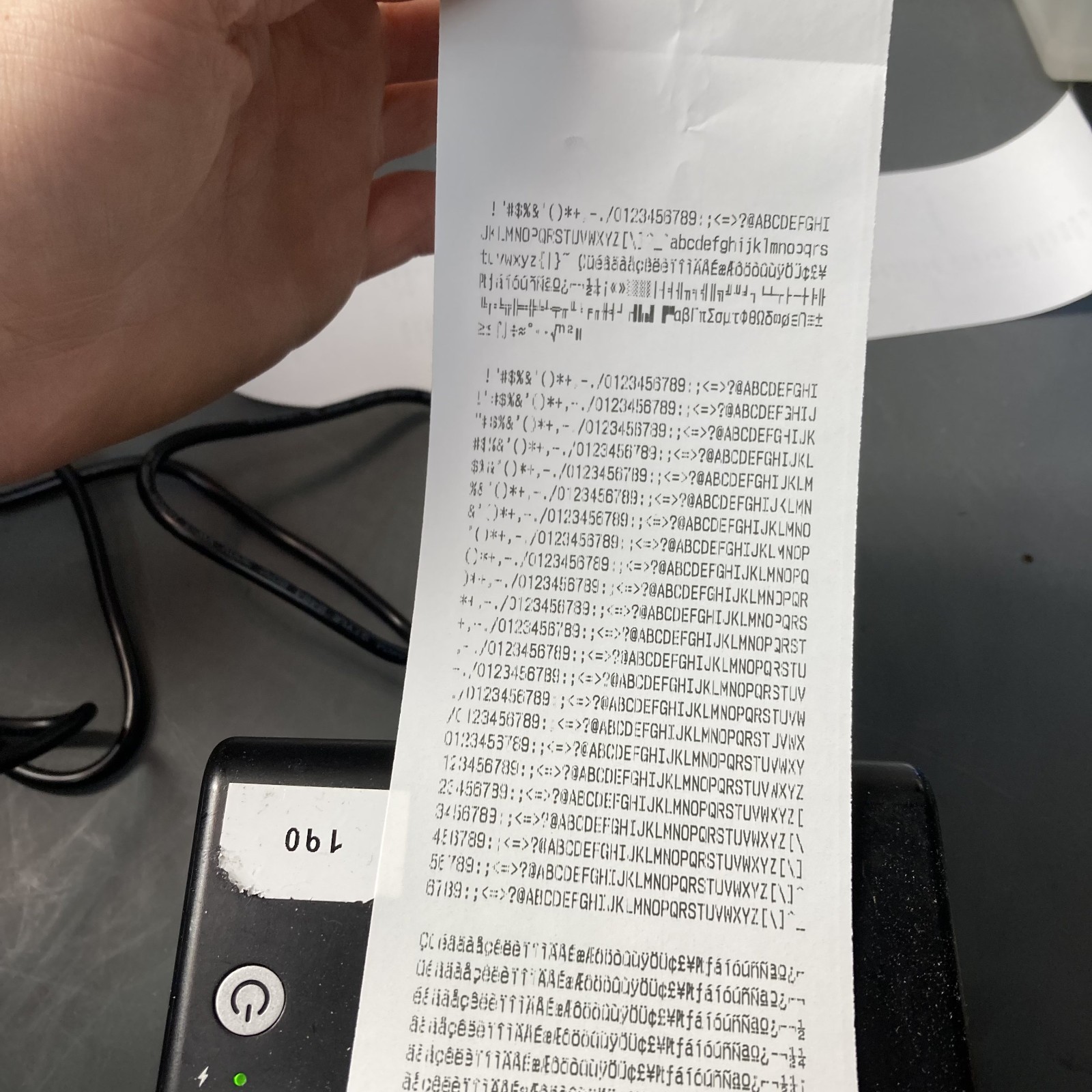 Toast Flex POS TP200 Thermal Receipt Printer With Power Cable