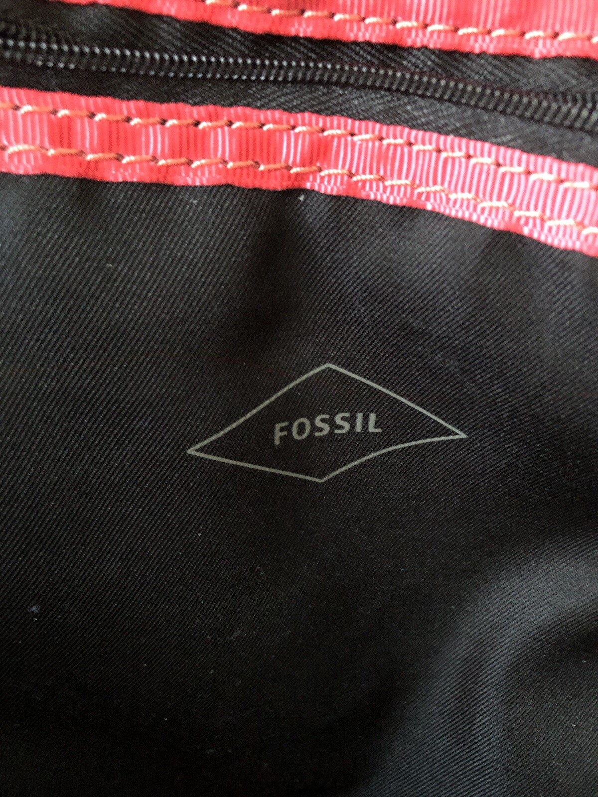 Fossil Backpack White Mesh - HARD TO FIND