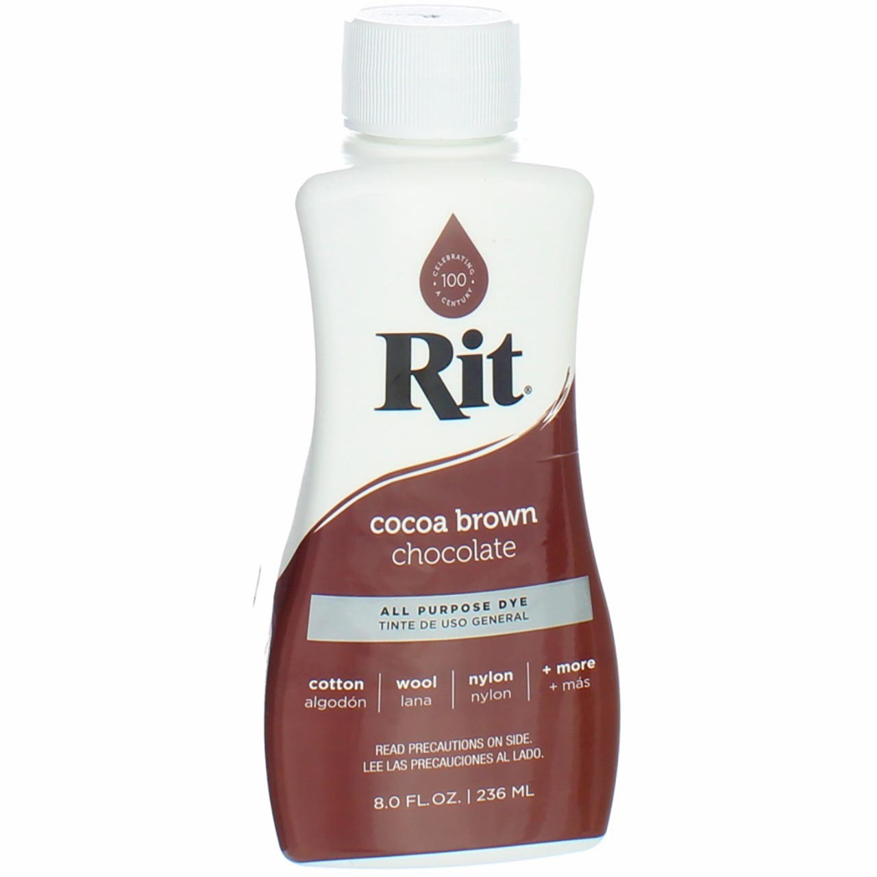 3 Pack Rit All-Purpose Liquid Dye, Cocoa Brown, 8 fl oz