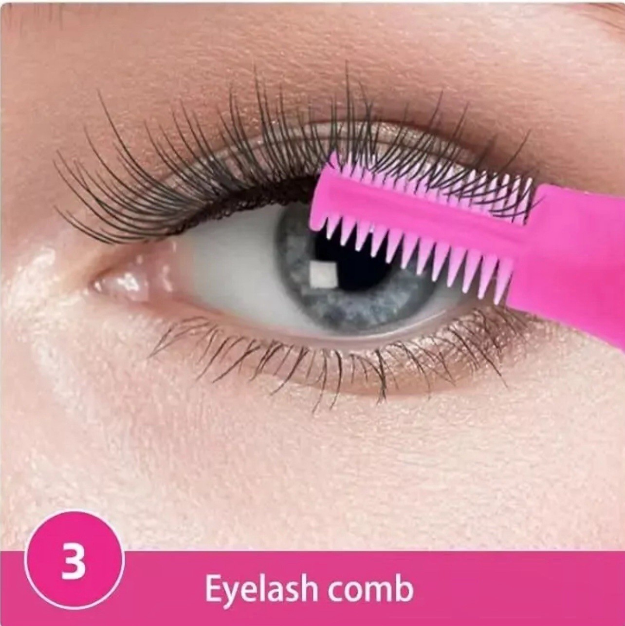 3 IN 1 Mascara Shield Guards 3 PC Eyelash Applicator Tool NEW IN PACKAGE