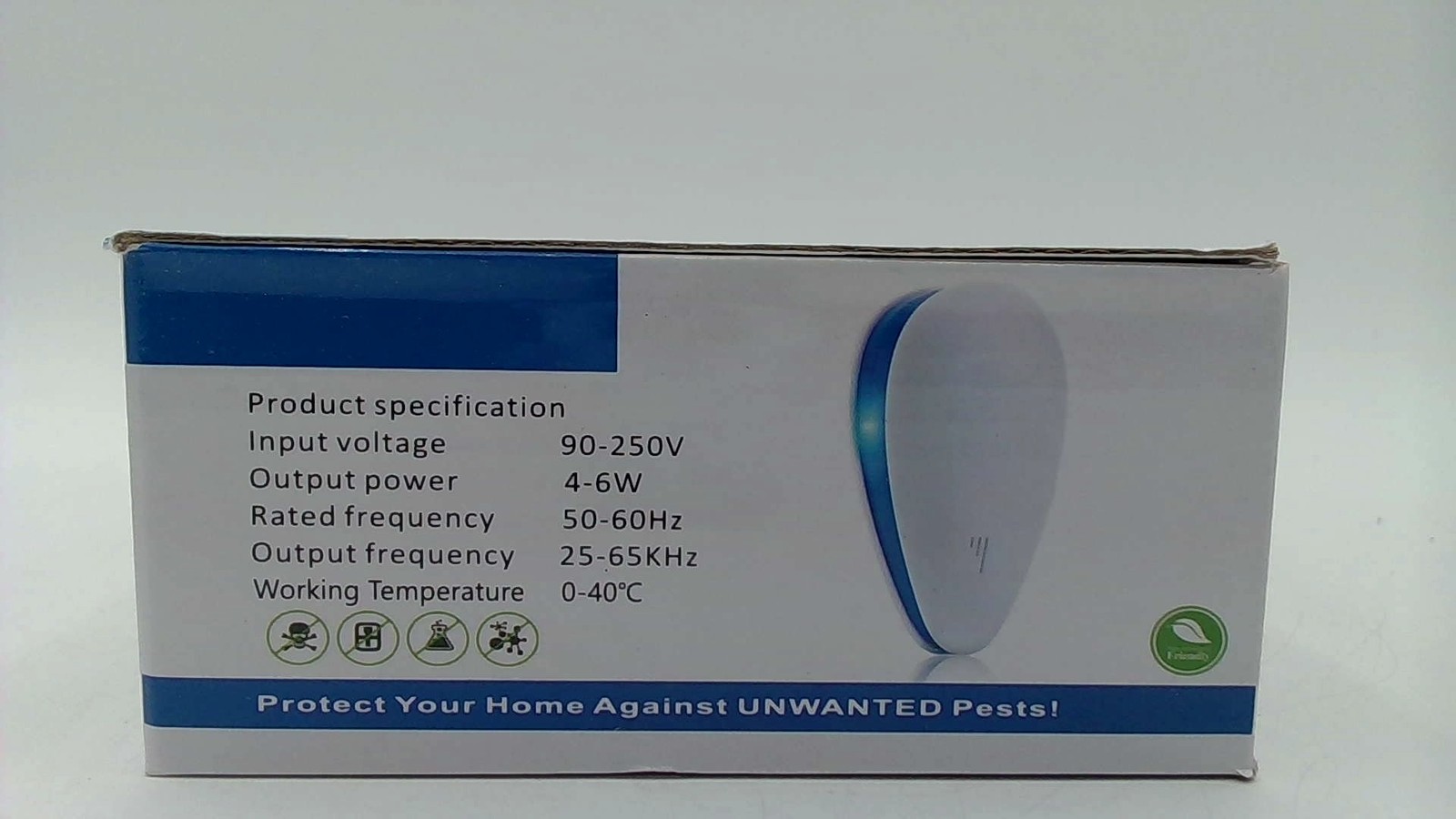 Electronic Pest Reject Control Ultrasonic Repeller Home Bug Rat Spider Roaches