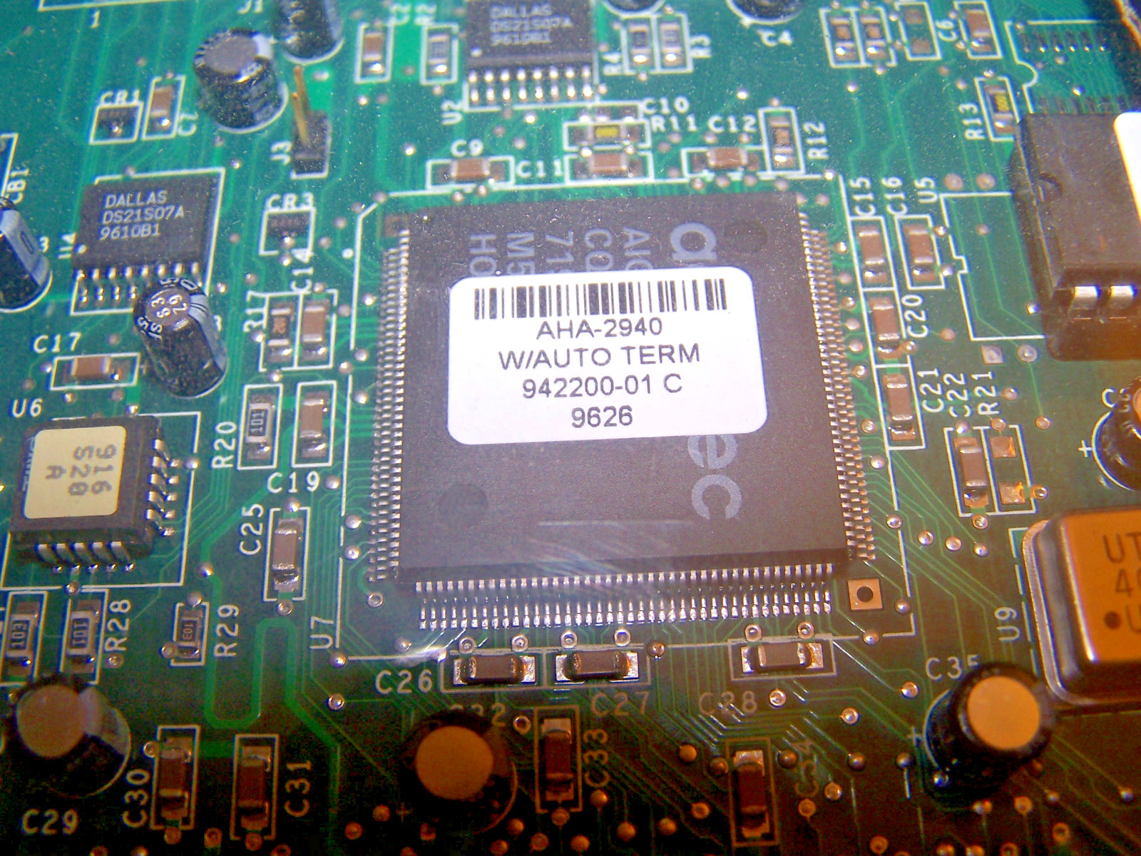 ADAPTEC AHA-2940 DISK CONTROLLER SCSI INTERFACE CARD - NEW IN SHRINK WRAP!!