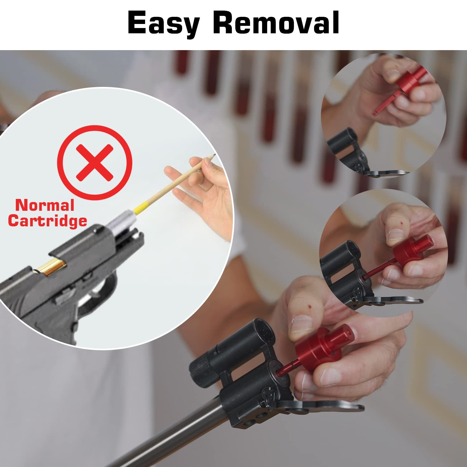 Accurize 9mm Laser Training Cartridge for Dry Fire Laser Training System
