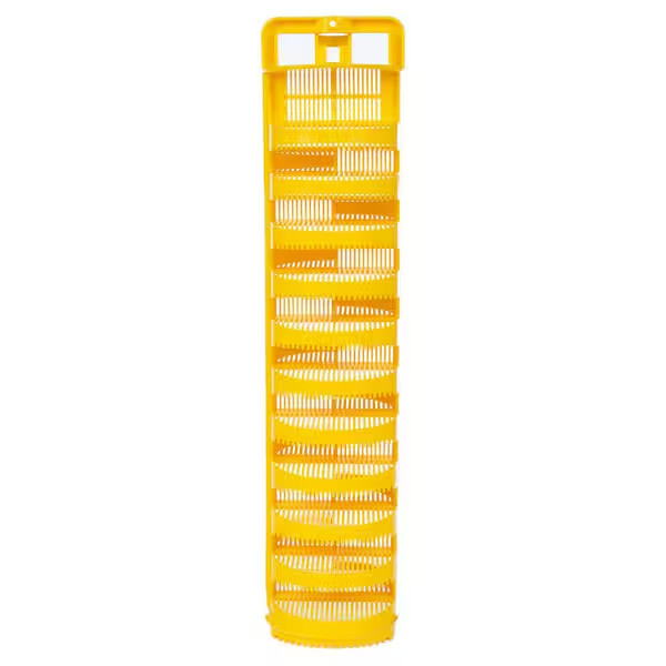 Septic Tank Effluent Filter 4 in Tee Insert Yellow Washable Reusable Easy Clean