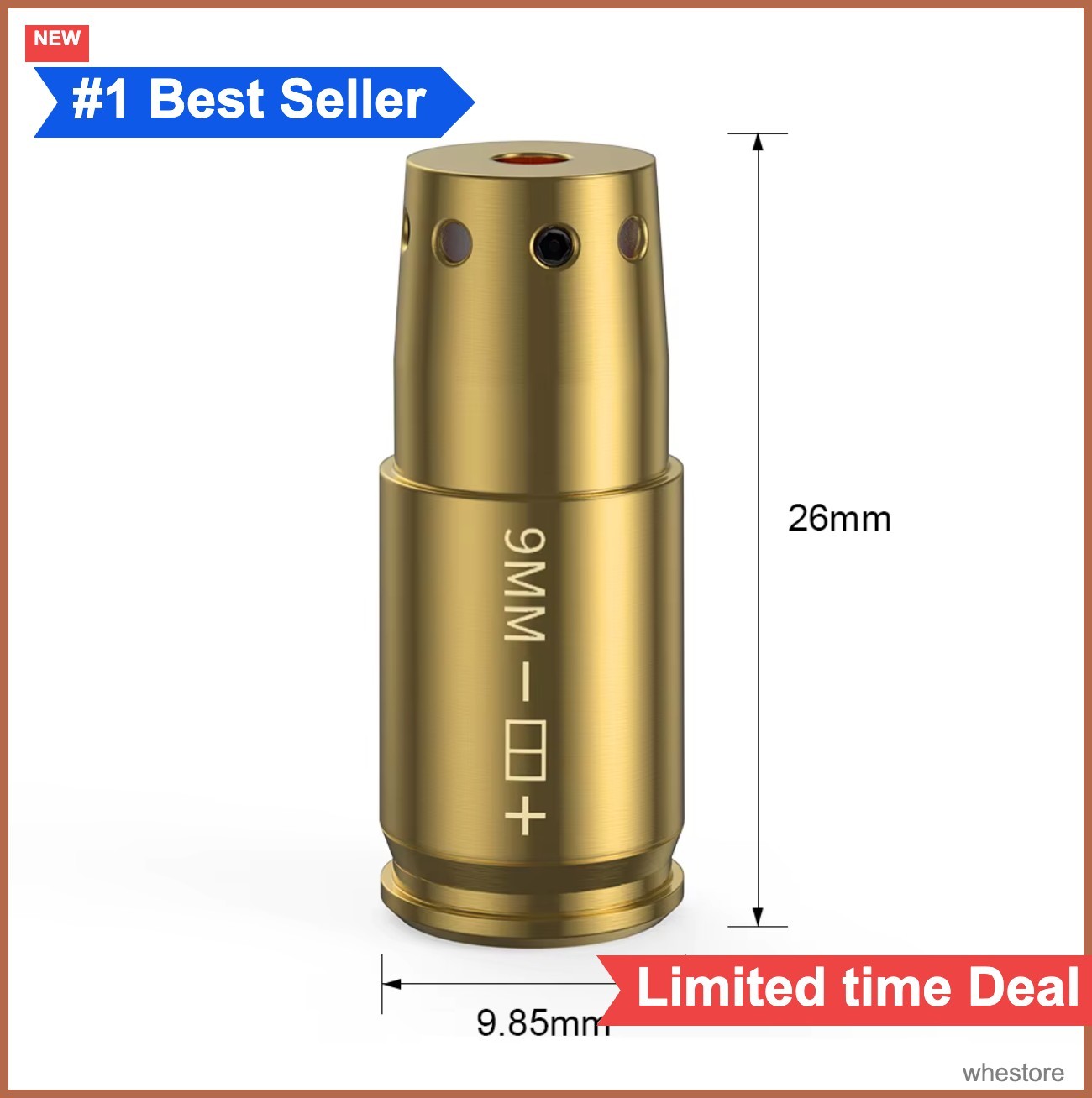 Red Light Calibrator 9mm Professional Short Term Calibration Tool