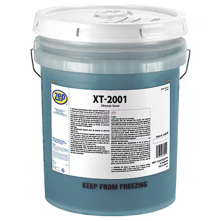 Zep J70135 Concentrated Ultrasonic Cleaner, Bottle, 5 Gal., Citrus