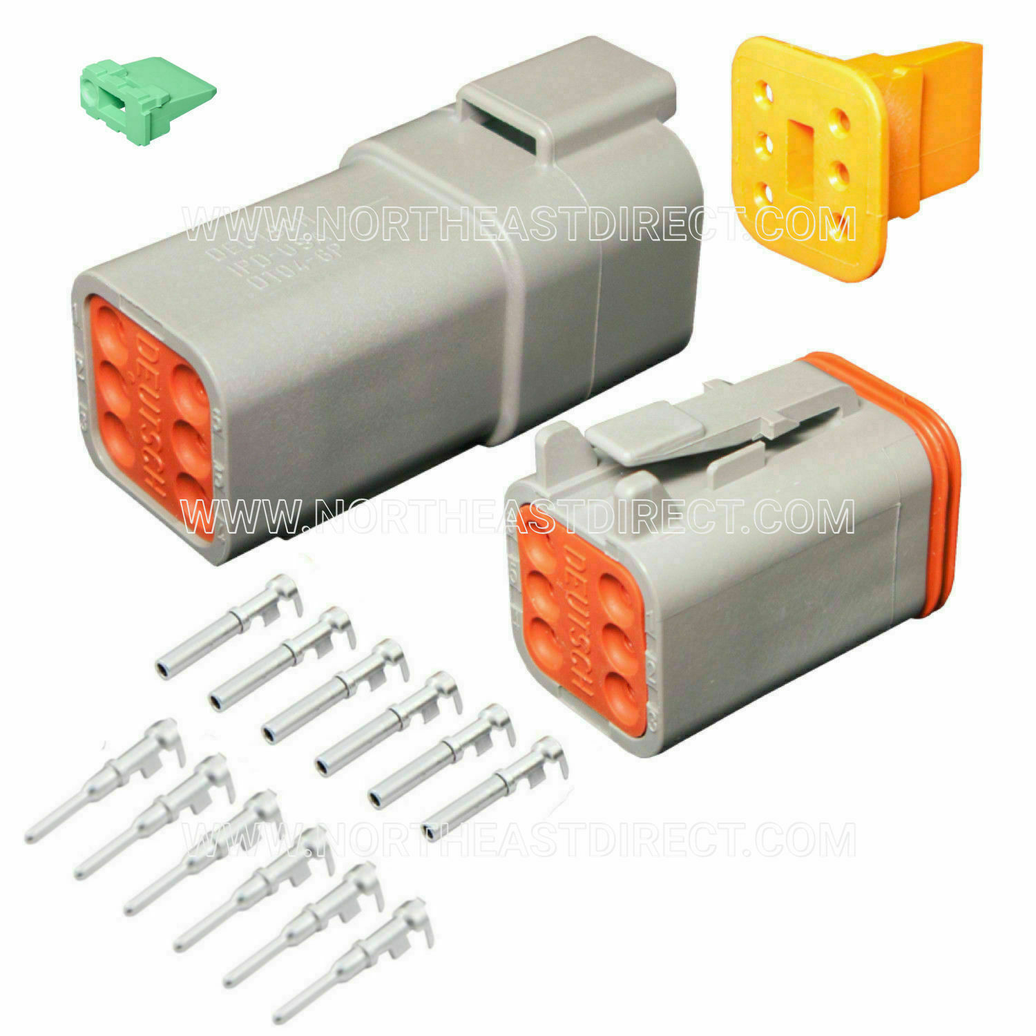 6 Pin Deutsch DT  DT04-6P DT06-6S  waterproof electrical connector kit