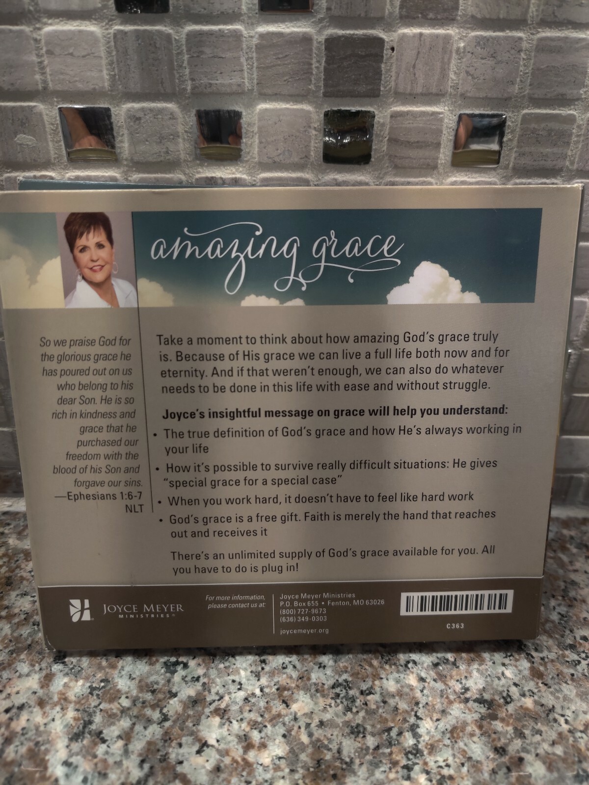 Joyce Meyer Amazing Grace 4 Cd Set