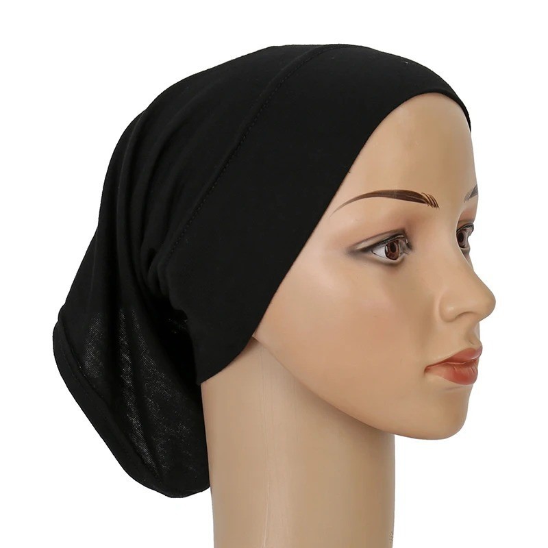 Muslim Head scarf Inner Hijab Caps Islamic Underscarf Ninja Scarf hat