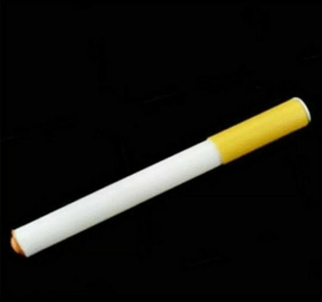 Vanishing Cigarette Up Nose Illusion - Easy to do - Self Working Magic Trick