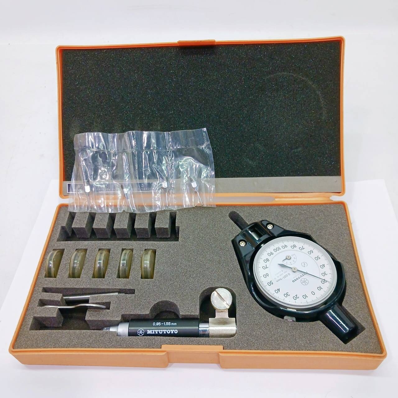 Mitutoyo Cylinder gage 526-170 CG-1.5M 0.95-1.55mm Hole test Small Bore /AE0510