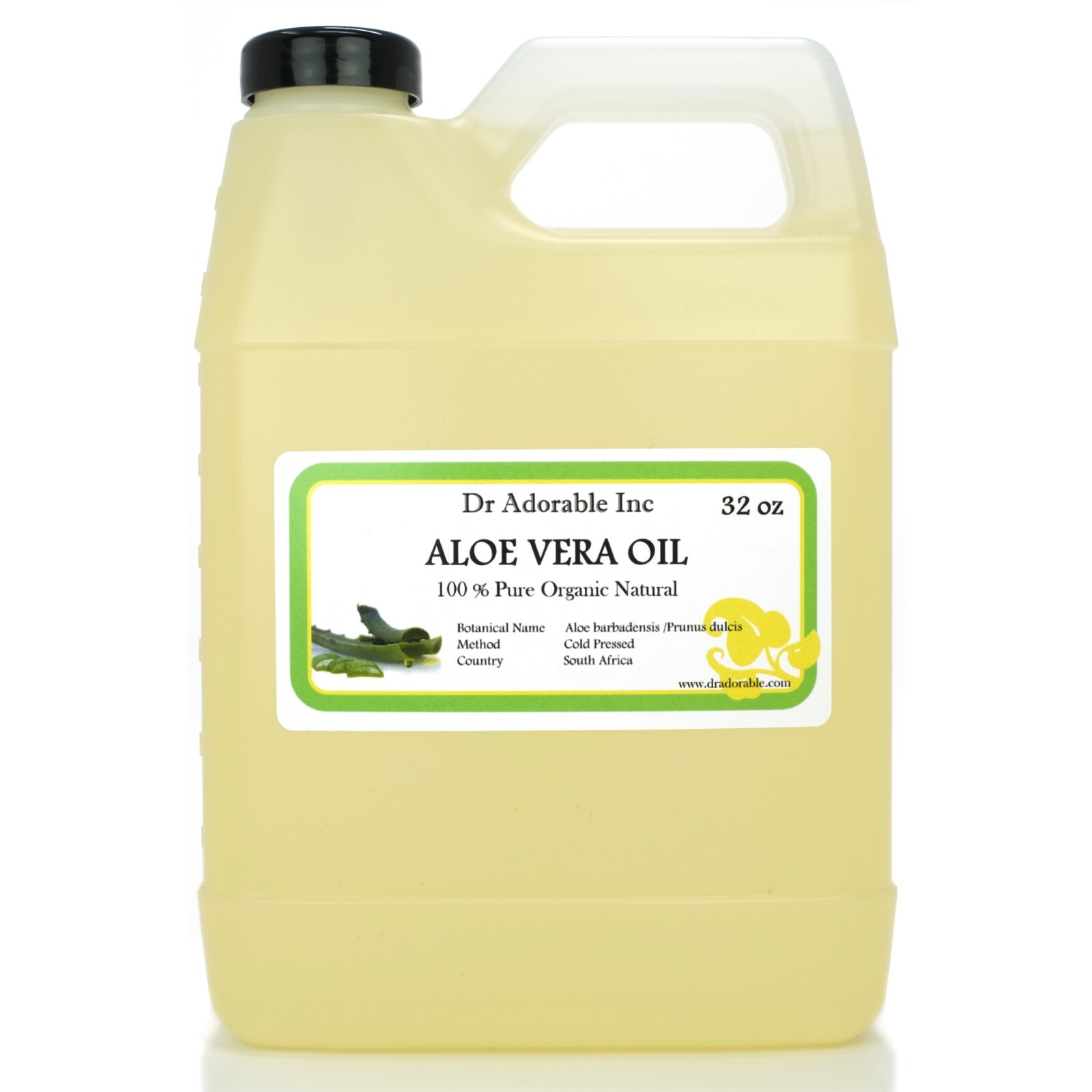 32 OZ ALOE VERA OIL PURE & NATURAL UNDILUTED THERAPEUTIC QUALITY FREE SHIPPING