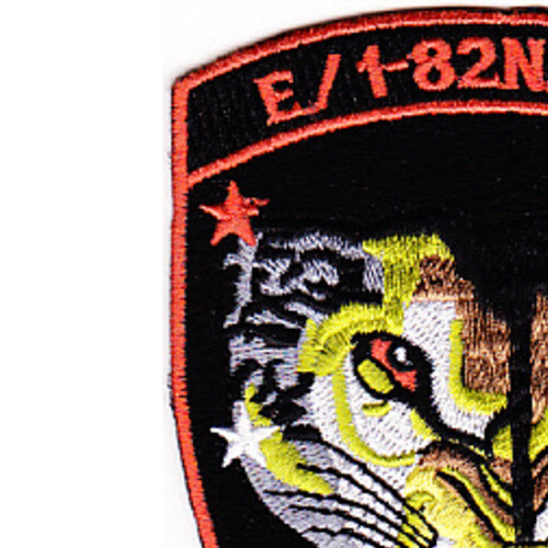 1st Squadron 82nd Aviation Attack Recon Battalion E Co Patch