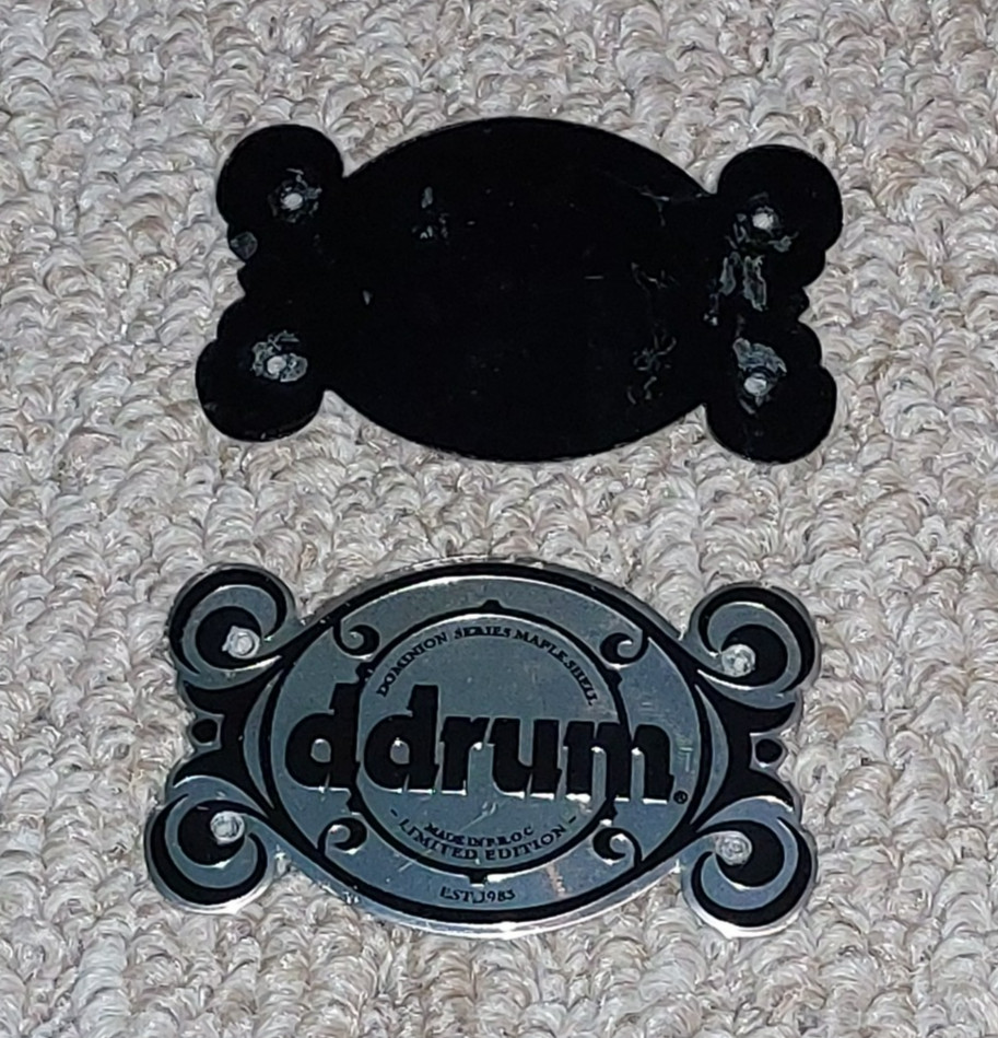 ddrum Dominion Series Maple Shell Limited Edition Drum Badge (585)