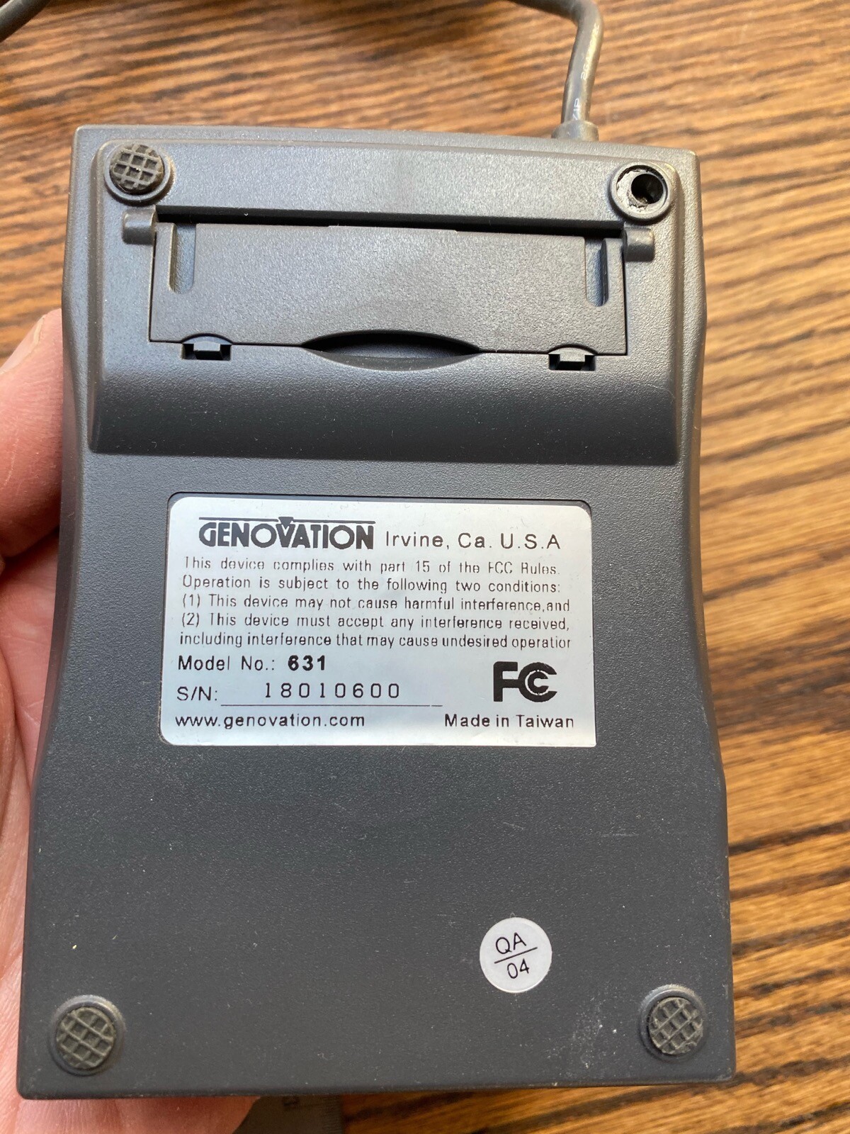 Genovation 631 USB Wired Numeric Key Pad Board