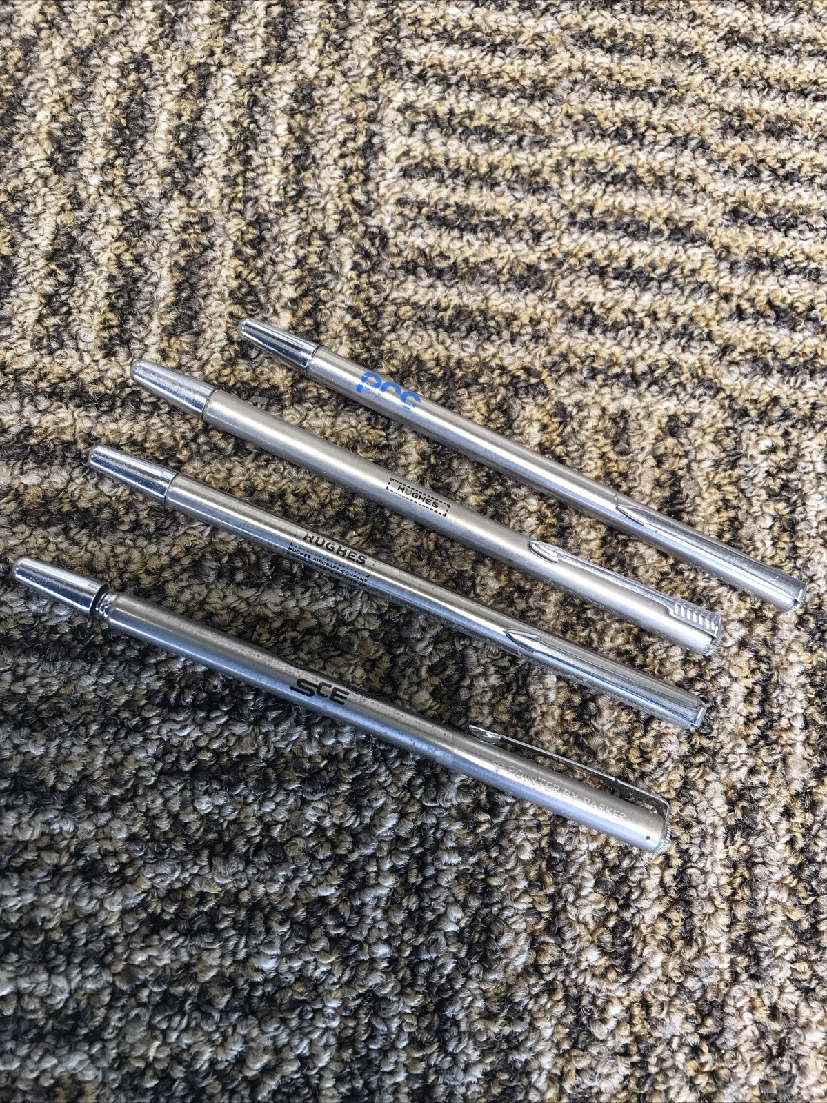 Lot of 4 Vintage Emphasis Pointers Pocket Size 25" Aerospace
