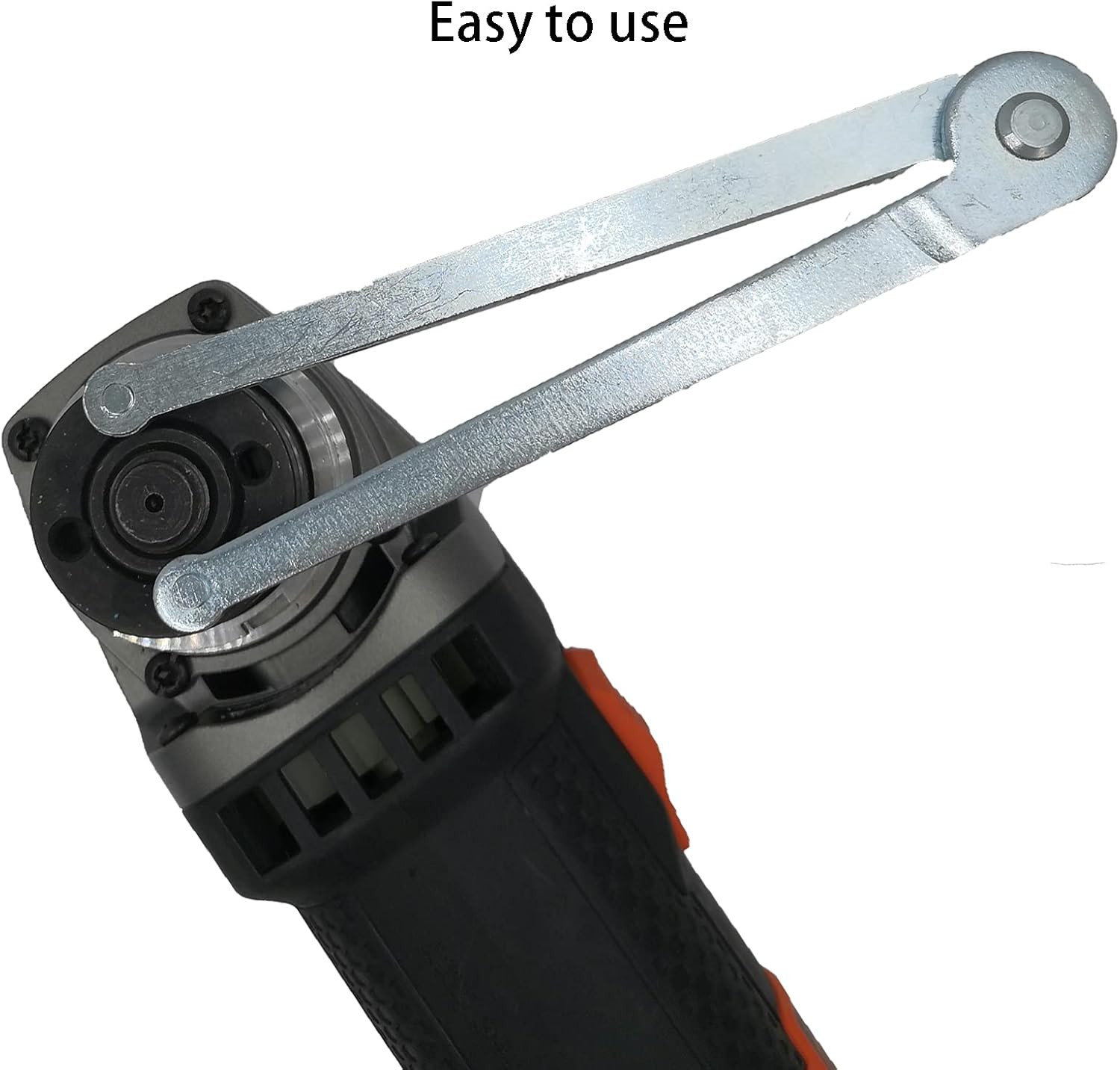 Universal Adjustable Angle Grinder Spanner Wrench for round Nuts with Drilled Ho
