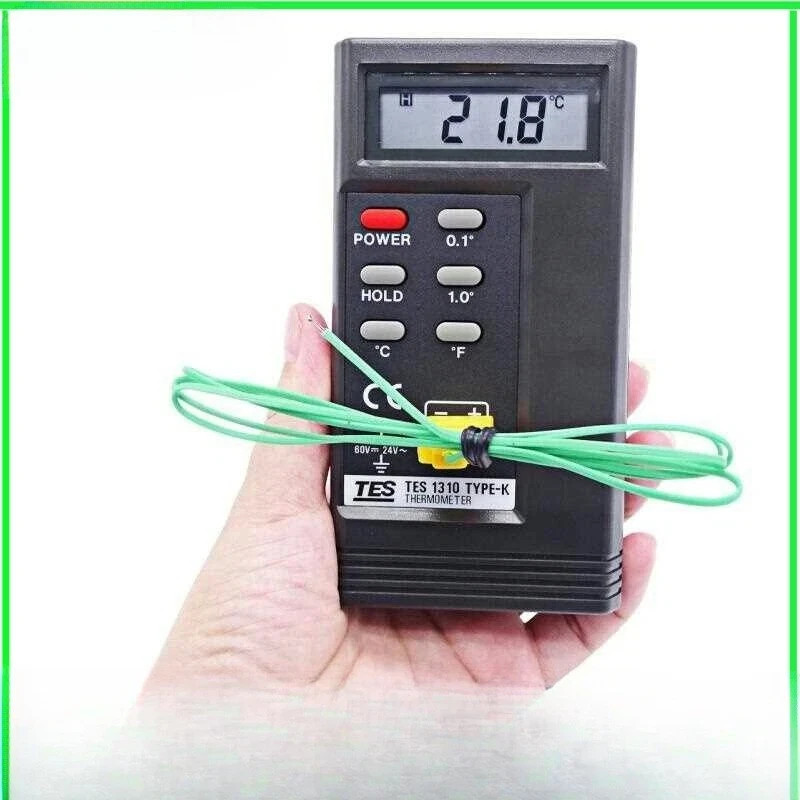 TES-1310 Digital Thermometer Temperature Reader Sensor, -50 to + 1300 C