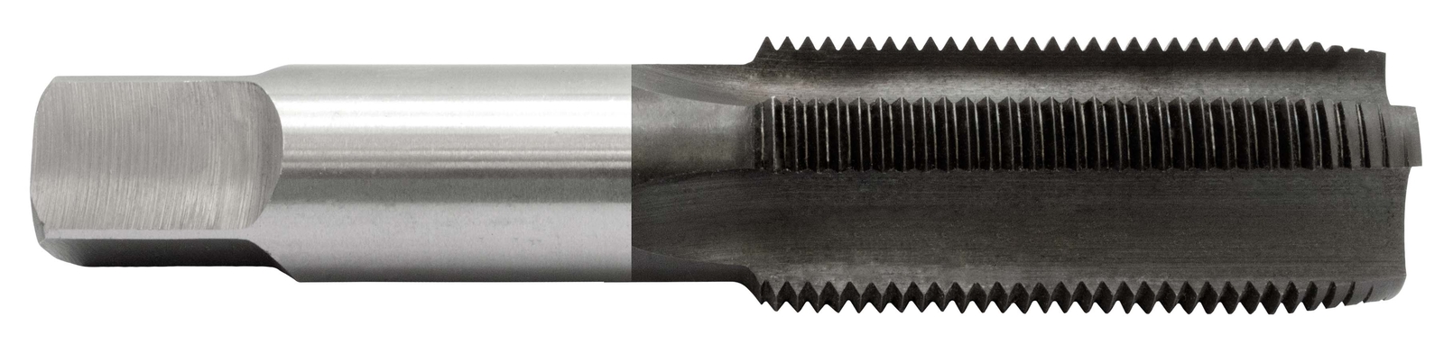 1/4-28 Standard Thread Tap, Steam Oxide HSS, Ground Thread USA Made