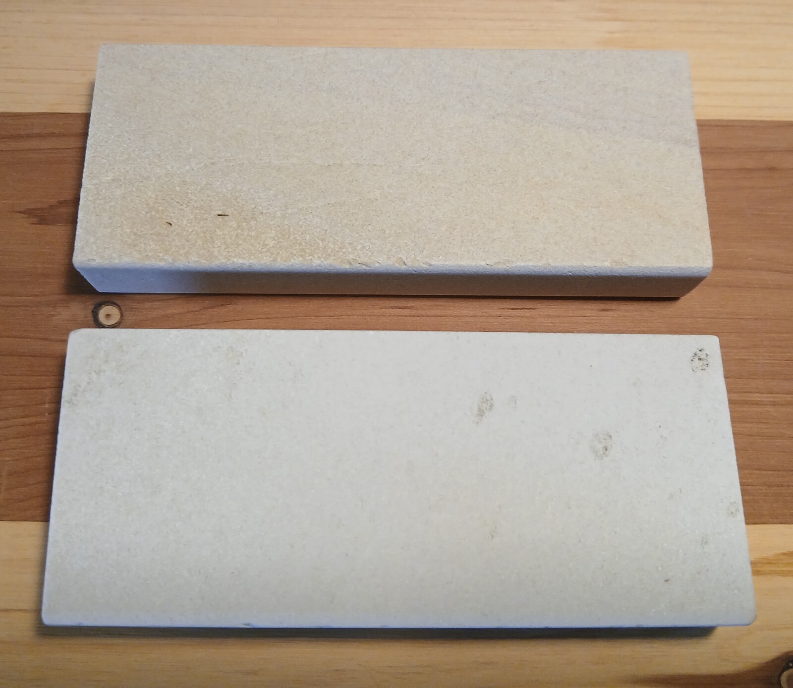 4"x1 5/8"x1/2" Hard and Soft Arkansas, Natural Whetstone, Knife Sharpening Stone
